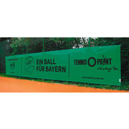 Potřeby Pro Údržbu Hřiště Tennis-Point Sichtblende - Dunlop - Ein Ball für Bayern